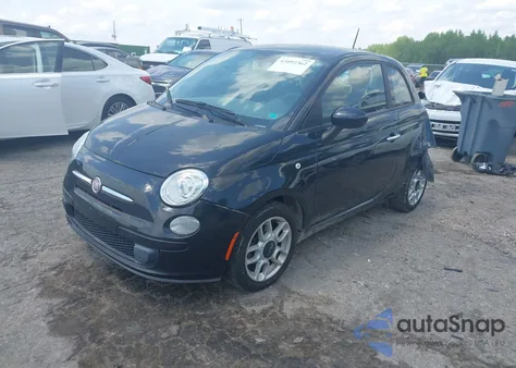 2012 Fiat 500 Pop z USA, uszkodzony, nr VIN 3C3CFFAR3CT233703